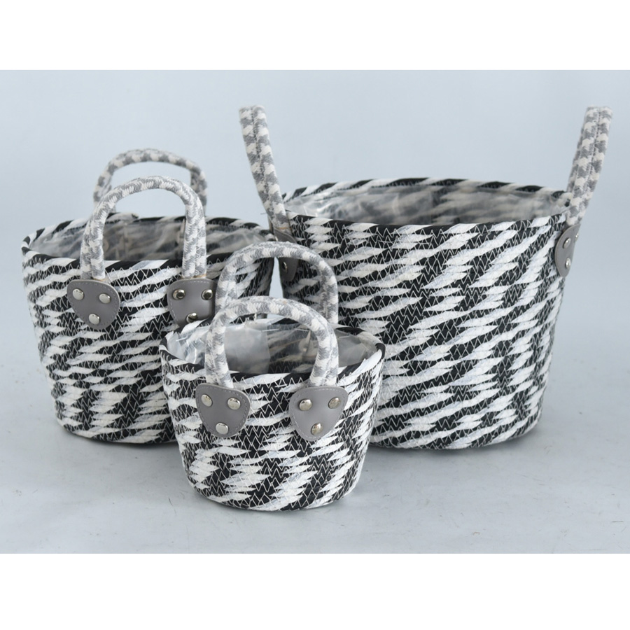 柳风收纳，客厅收纳柳编筐