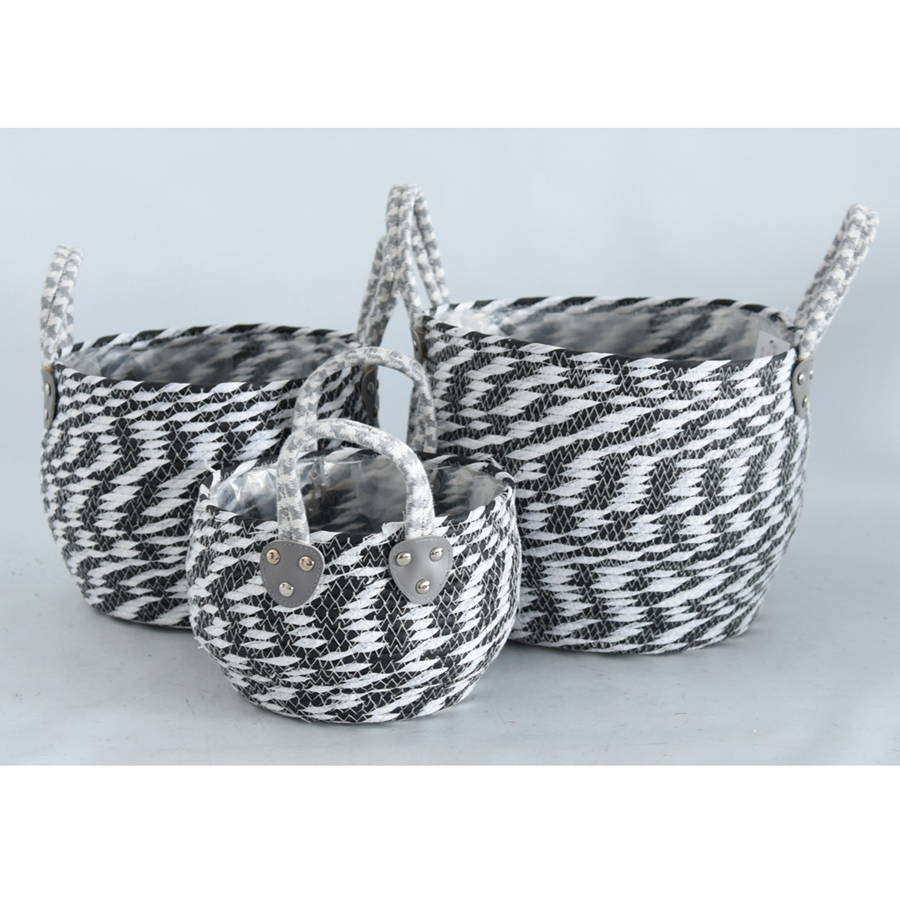 柳风收纳，客厅收纳柳编筐