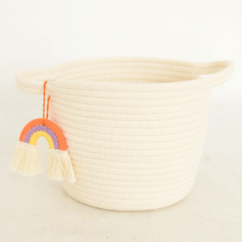 柳风收纳，客厅收纳柳编筐