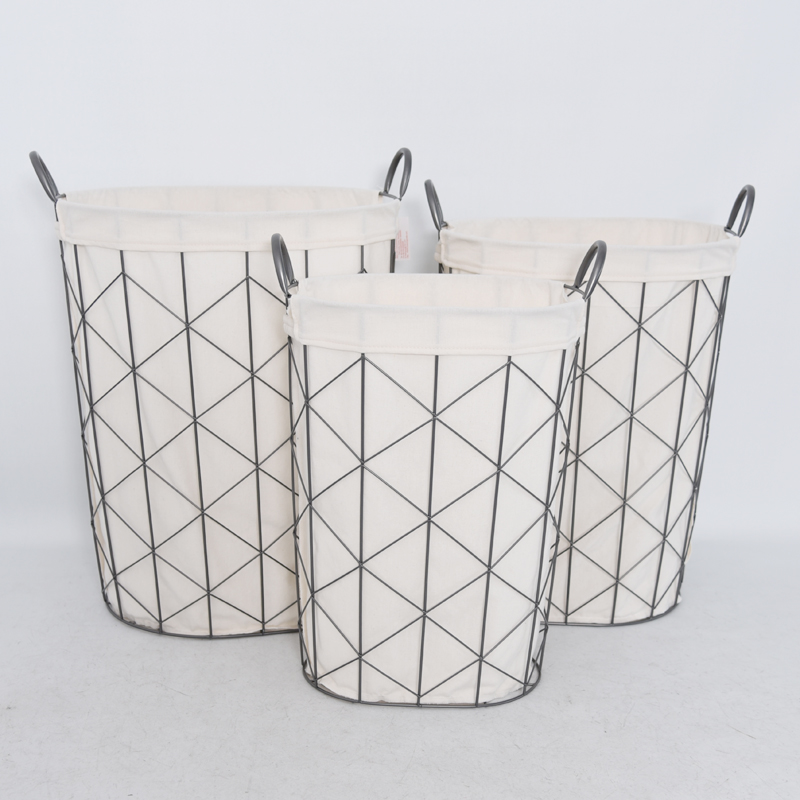 柳风收纳，客厅收纳柳编筐